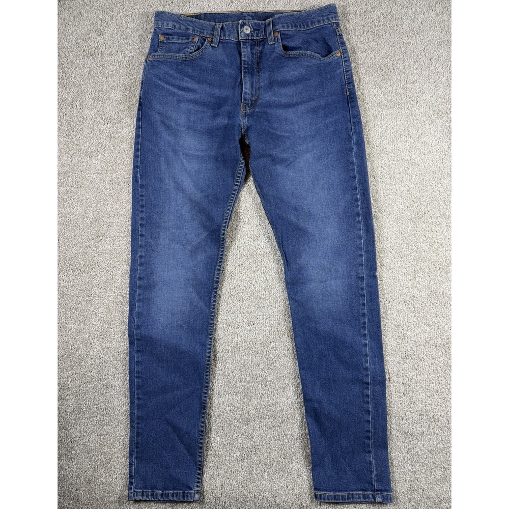 Levi's Men's 512 Slim Taper Fit Jeans Blue W34 L34 (Hecho en Egipto)